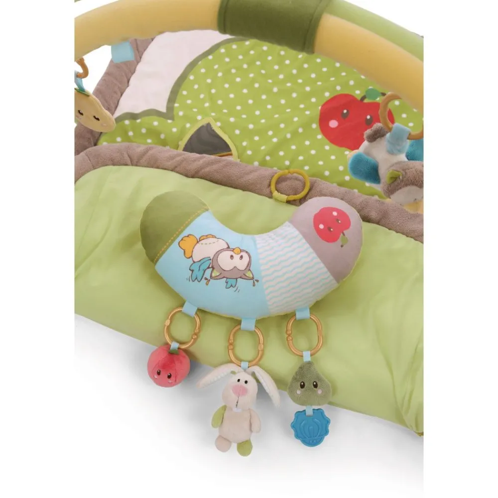 NICI My First Nici>3-D Activity-Decke Hase Und Eule Mit Spielkissen Und Spielbogen