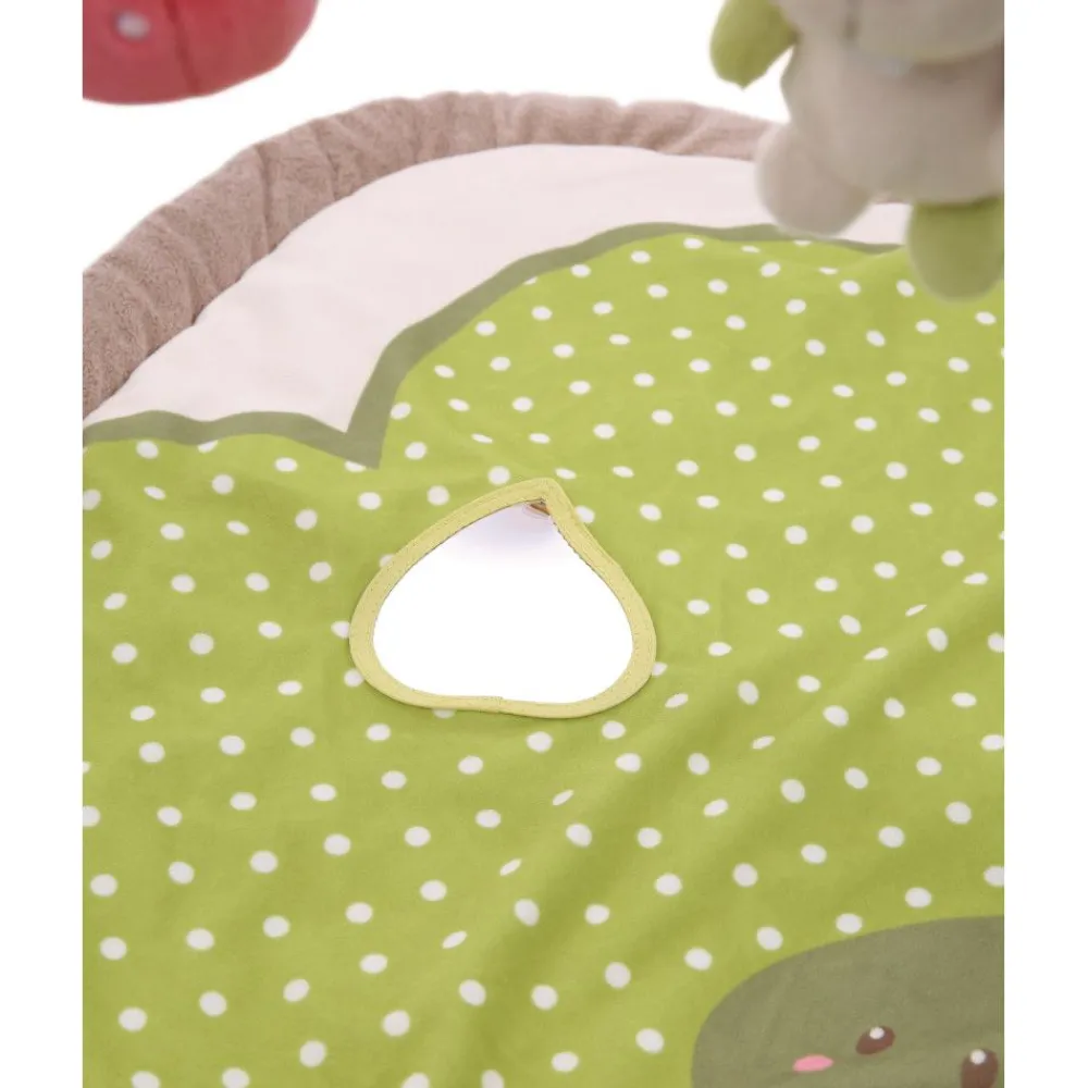 NICI My First Nici>3-D Activity-Decke Hase Und Eule Mit Spielkissen Und Spielbogen