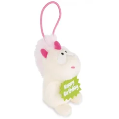 NICI Message To Go>Einhorn Theodor Happy Birthday 8 Cm Mit Loop