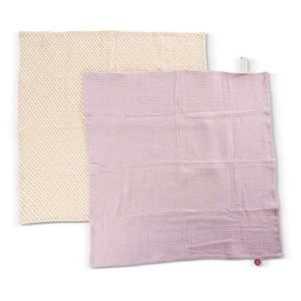 NICI My First Nici>Greifling Giraffe Sasuma Mit 2-Er Set Mulltucher