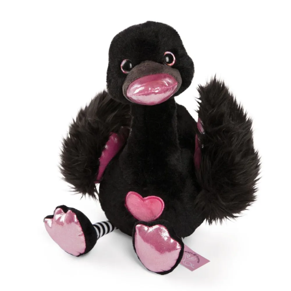 NICI Plüschtiere>Kuscheltier Schwarzer Love Schwan 25Cm