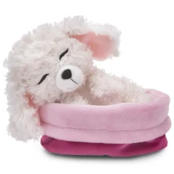 NICI My Nici Pets>Kuscheltier Sleeping Pets Weisser Pudel Im Korbchen
