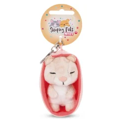 NICI My Nici Pets>Schlusselanhanger Sleeping Pets Katze Leoprint